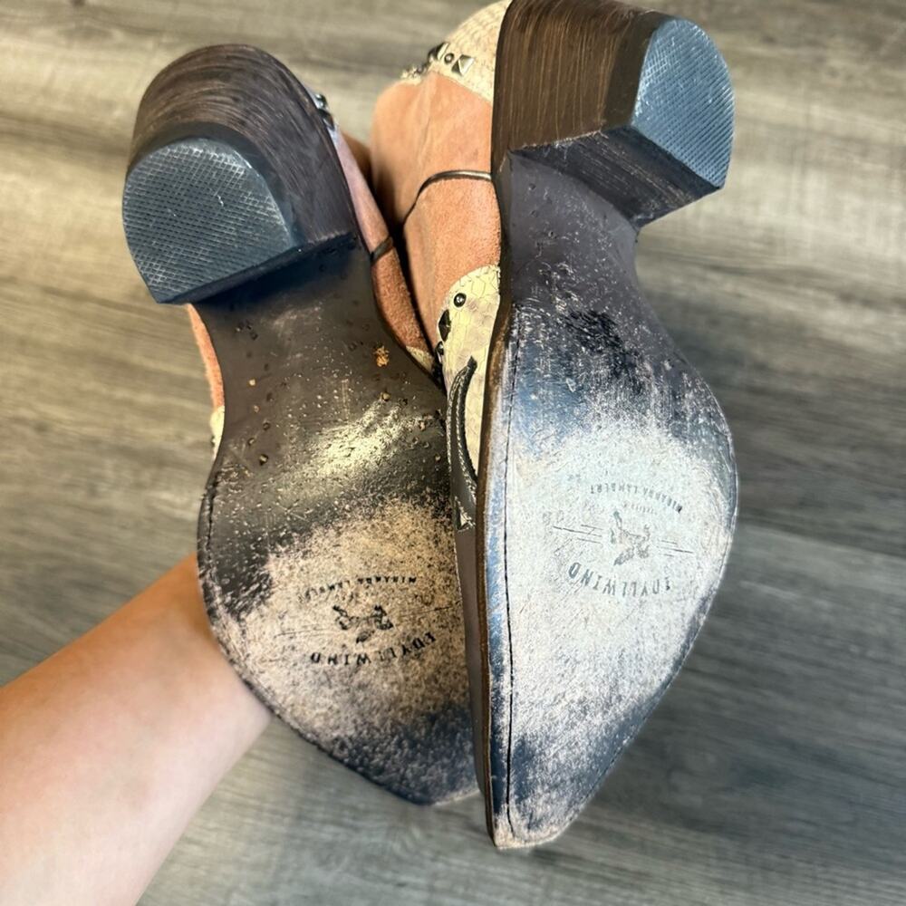 Idyllwind Leap Western Suede Boots - Picture 4 of 6